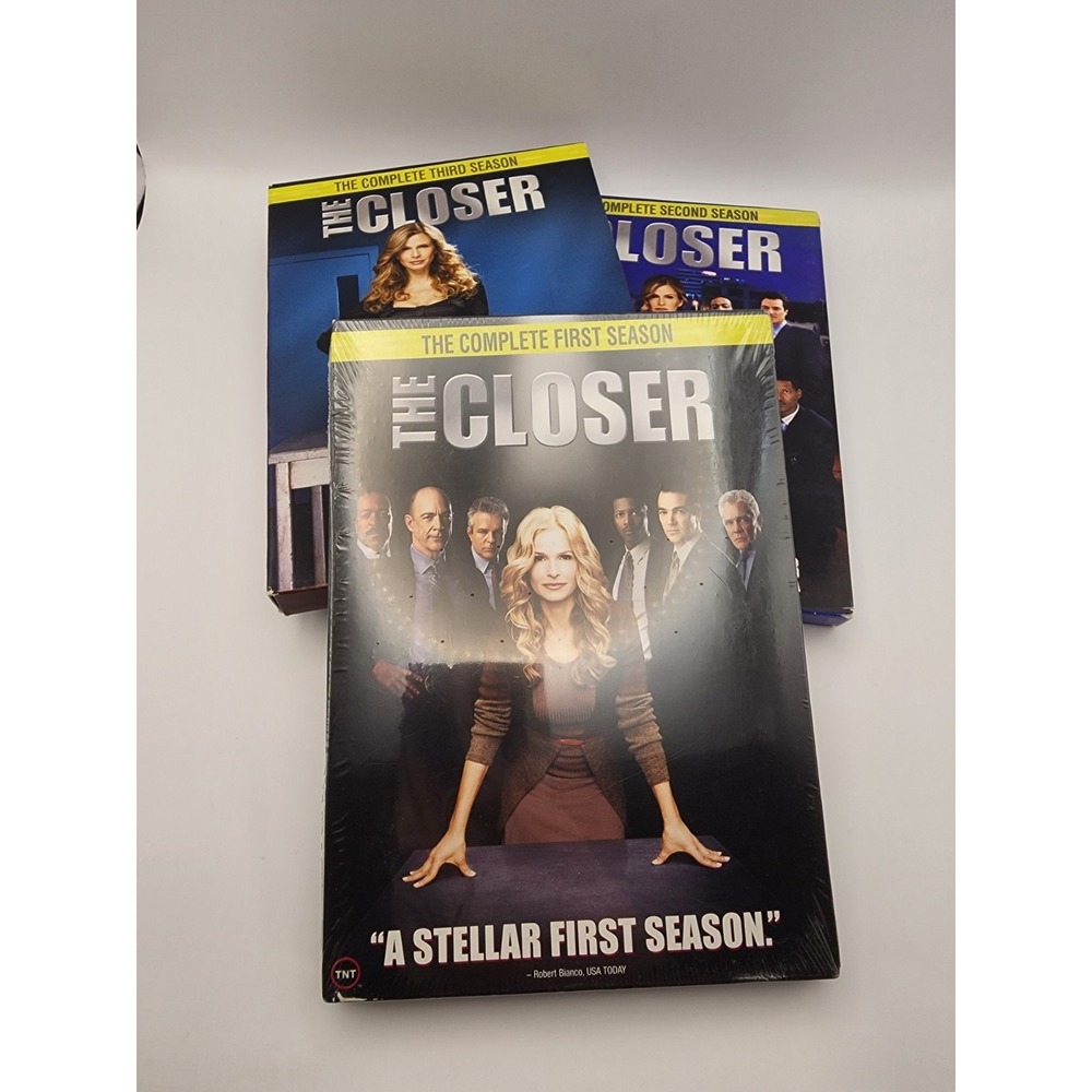 The Closer Seasons 1-3 DVD Complete New, Like New